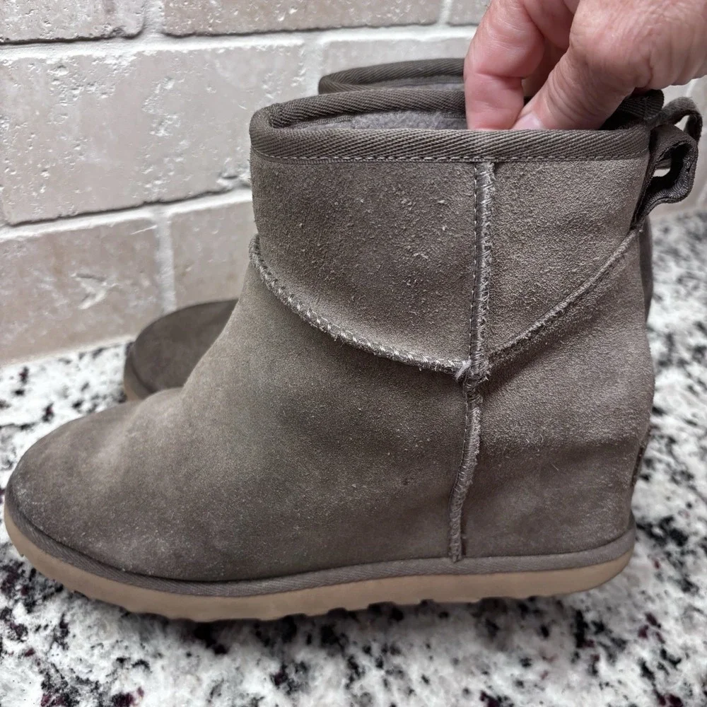 UGG Classic Femme Women's Mini Boot - Gray, US 7‎